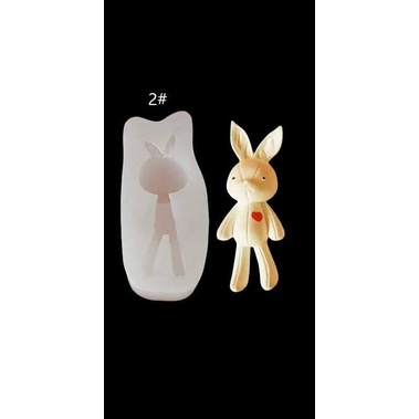 rabbit-silicone-ซิลิโคน-กระต่าย-เหมาะสำหรับ-ทำเยลลี่-น้ำแข็ง-ของตกแต่งหน้าเค้ก