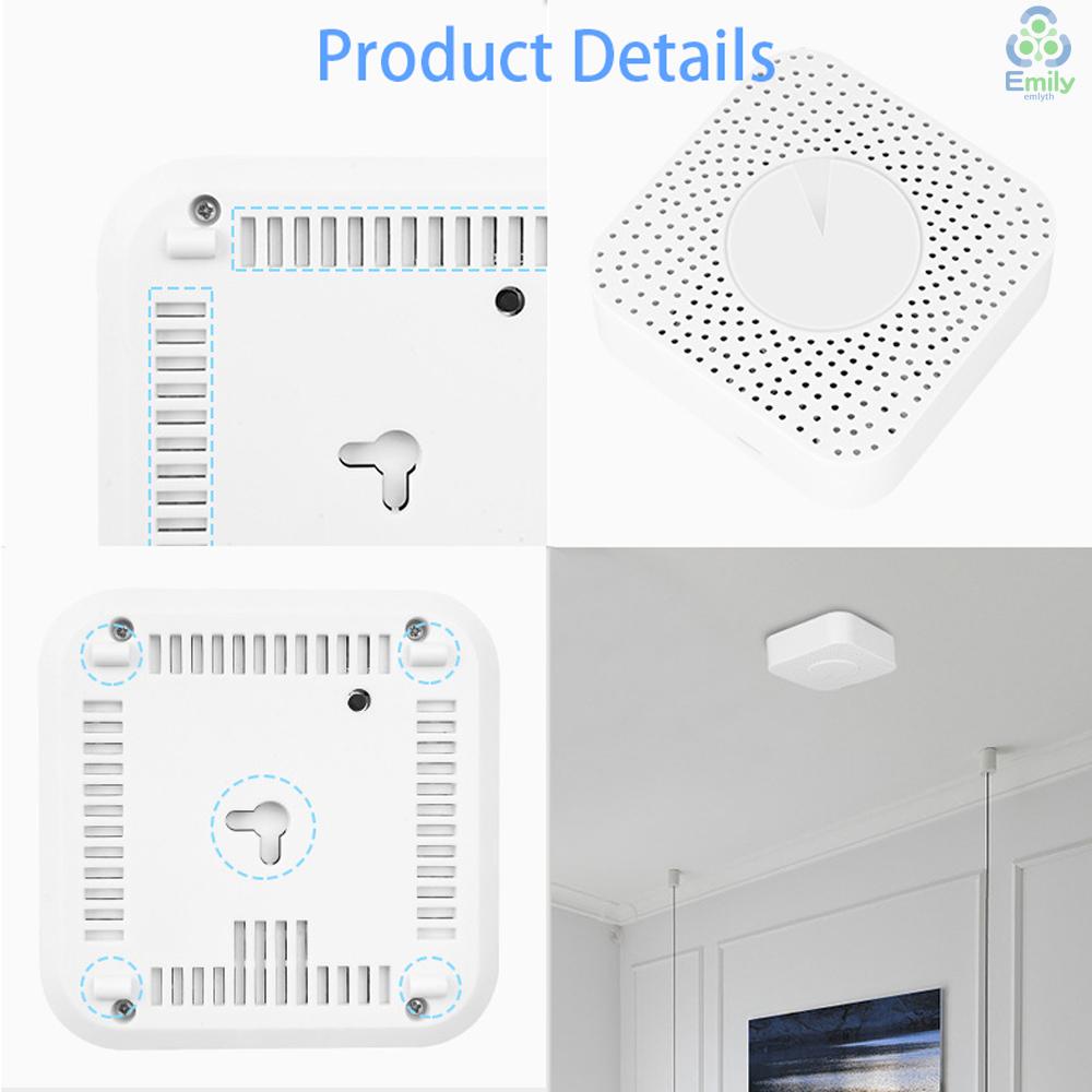 tuya-เครื่องตรวจจับคุณภาพอากาศอัจฉริยะ-wifi-6-in-1-air-housekeeper-pm2-5-formaldehyde-voc-co2-อุณหภูมิ-ความชื้น-สําหรับ-alexa-google-home-for-hom-19-มาใหม่