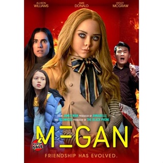 DVD ดีวีดี M3gan (2023) เมแกน (เสียง ไทย(โรง)/อังกฤษ | ซับ ไทย(ฝัง)) DVD ดีวีดี