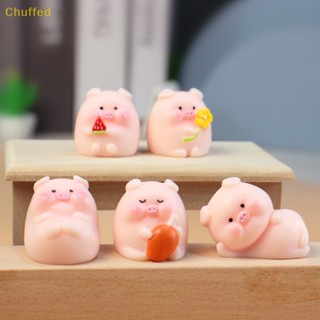 Chuffed&gt; โมเดลตุ๊กตาหมูน่ารัก ขนาดเล็ก สําหรับตกแต่งบ้าน