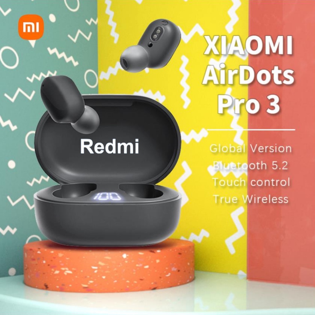 ใหม่-ชุดหูฟังบลูทูธไร้สาย-redmi-airdots-a6s-พร้อมไมโครโฟน-3-อะแดปเตอร์