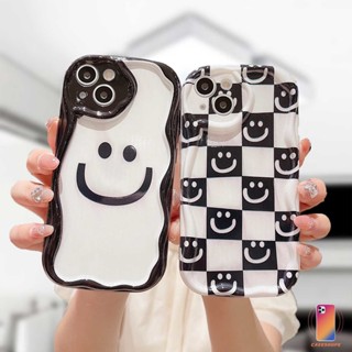 เคสโทรศัพท์มือถือนิ่ม ขอบโค้ง ลายการ์ตูนหน้ายิ้ม 3D แวววาว สําหรับ IPhone 13 12 11 14 PRO MAX 6 7 6S 8 14 Plus X XR XS MAX 11 12 13 Se 2020 6SPlus 7Plus 6Plus 8Plus 14Plus XSMAX