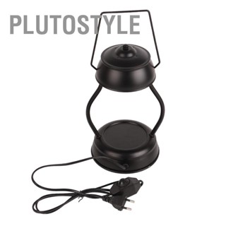  PLUTOSTYLE เทียนขี้ผึ้งละลายโคมไฟลูกบิดปรับได้แบบพกพาแสงขนาดเล็กย้อนยุคสำหรับห้องนั่งเล่นห้องนอนที่บ้าน