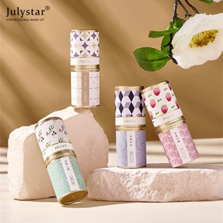 JULYSTAR โรแมนติกขนาดเล็กแบบพกพาครีมน้ำหอมกลิ่นหอมบาล์มผู้ชายผู้หญิงติดทนนานน้ำหอมแท่ง