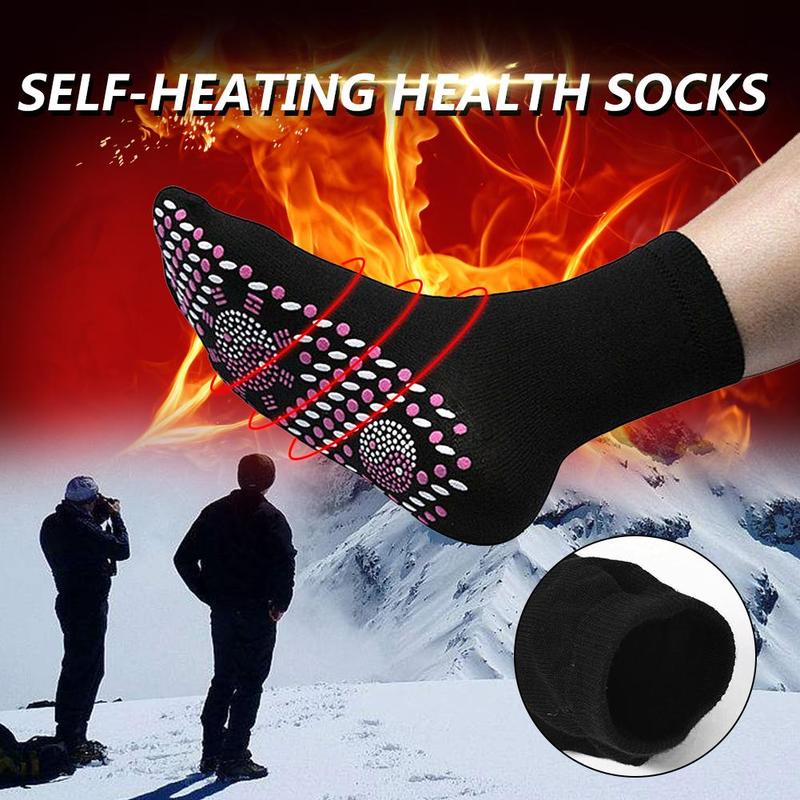 julystar-ถุงเท้าบำบัดด้วยแม่เหล็กความร้อนในตัวเอง-การดูแลสุขภาพ-ถุงเท้าผ้าฝ้ายสบายระบายอากาศได้นวดเท้า