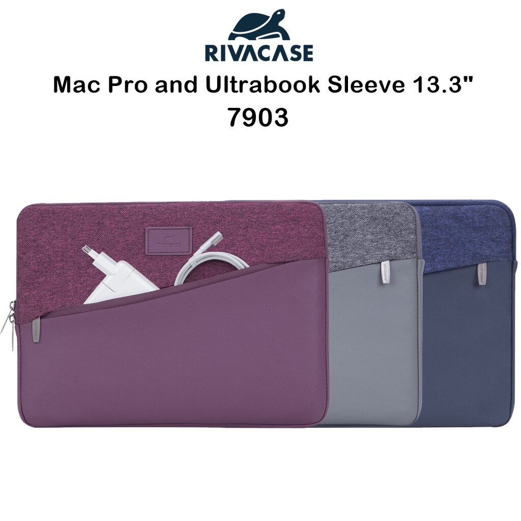 rivacase-7903-sleeve-13-3-กระเป๋าโน๊ตบุ๊คsoftcaseเกรดพรีเมี่ยม-ซองสำหรับ-macbook-ultrabook-notebook-ของแท้100