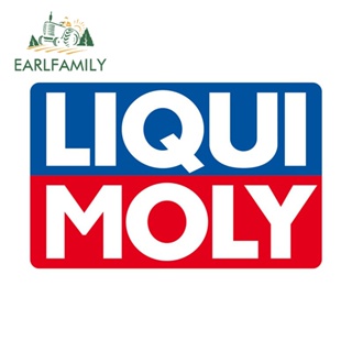 Earlfamily สติกเกอร์ ลาย Liqui Moly ขนาด 13 ซม. x 8.4 ซม. สําหรับติดตกแต่งรถยนต์ ตู้เย็น รถบ้าน