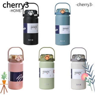 Cherry3 แก้วมักเก็บความร้อน ความจุขนาดใหญ่ แบบพกพา 1000 มล. สําหรับเล่นกีฬา ฟิตเนส