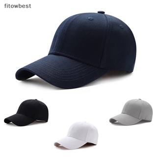 Fbth หมวกเบสบอล หมวกบังแดด แบบโค้ง เรียบง่าย กลางแจ้ง กันฝุ่น หมวกเบสบอล สีพื้น แฟชั่น ปรับได้ หมวกพักผ่อน ผู้ชาย ผู้หญิง QDD