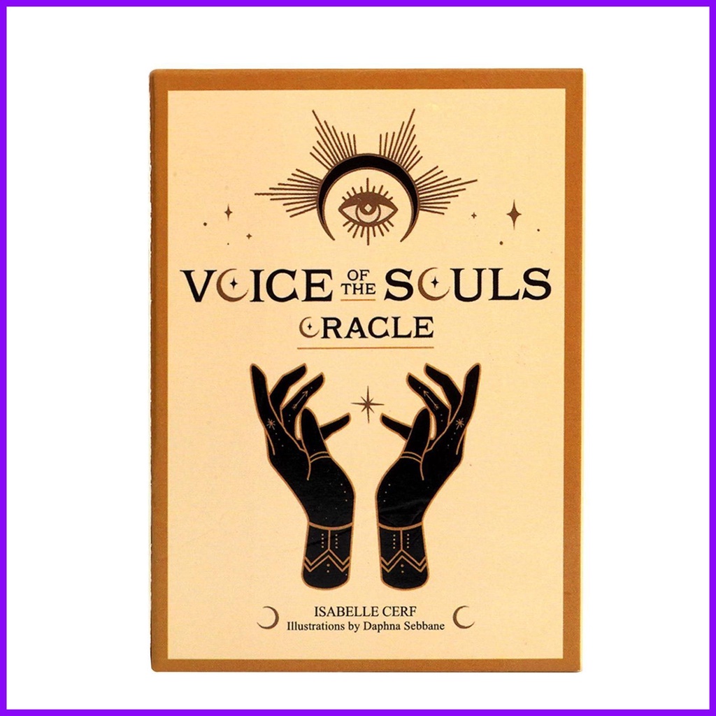 การ์ดเกมกระดาน ไพ่ทาโรต์ Voice of the Souls Oracle Card Fate Divination ...
