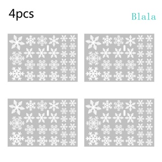 Blala 108 ของตกแต่งหน้าต่าง คริสต์มาส ฤดูหนาว เกล็ดหิมะ สําหรับประตู ตู้โชว์ หรือกระจกด้านหน้า