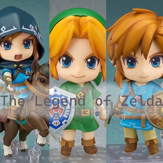 โมเดลฟิกเกอร์ Nendoroid The Legend of Zelda 553# Link 733# ของเล่นสําหรับเด็ก