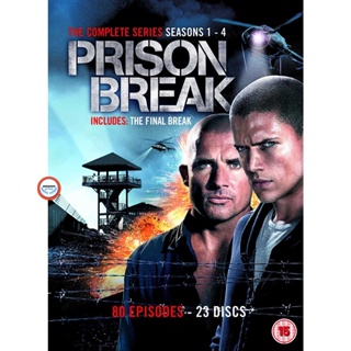 ใหม่! ดีวีดีหนัง PRISONBREAK แผนลับแหกคุกนรก SEASON 1-5 +1ภาคพิเศษ DVD Master เสียงไทย (เสียง ไทย/อังกฤษ | ซับ ไทย/อังกฤ