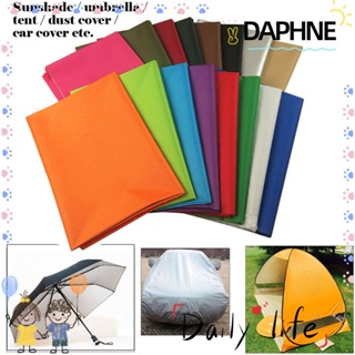 Daphne ผ้าเต็นท์ผ้า เคลือบเงิน ขนาด 100 ซม. * 150 ซม. สําหรับเย็บปักถักร้อย งานฝีมือ DIY