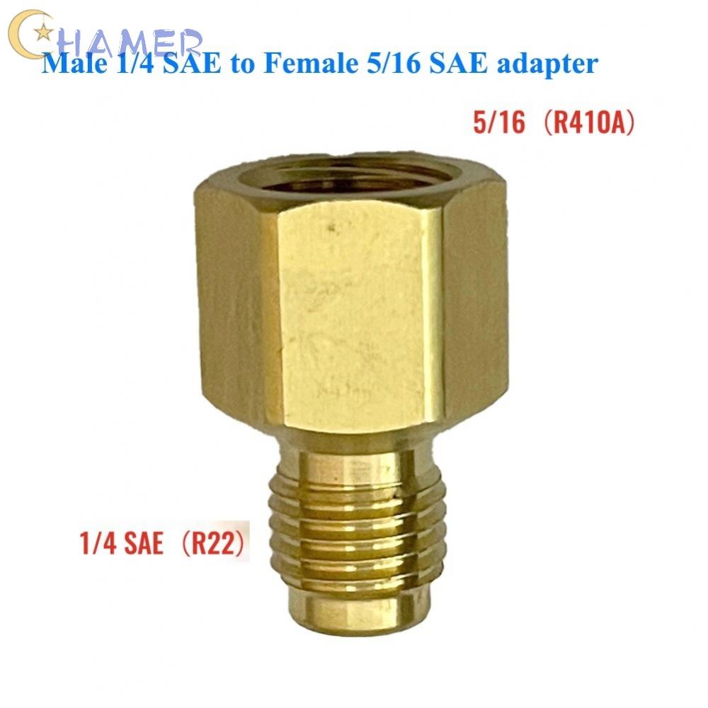 อะแดปเตอร์เครื่องปรับอากาศ-r410a-1-4-sae-เป็น-5-16-sae-1-4-5-16-sae