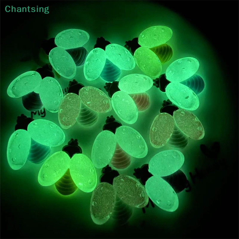 lt-chantsing-gt-จี้พวงกุญแจเรซิ่น-รูปผึ้งเรืองแสง-ขนาดเล็ก-สําหรับตกแต่งโทรศัพท์มือถือ-diy-3-ชิ้น