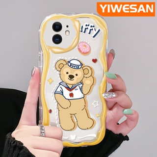 เคสโทรศัพท์มือถือแบบนิ่ม กันกระแทก ลายการ์ตูนหมี Duffy สําหรับ iPhone 11 11 Pro 11 Pro Max