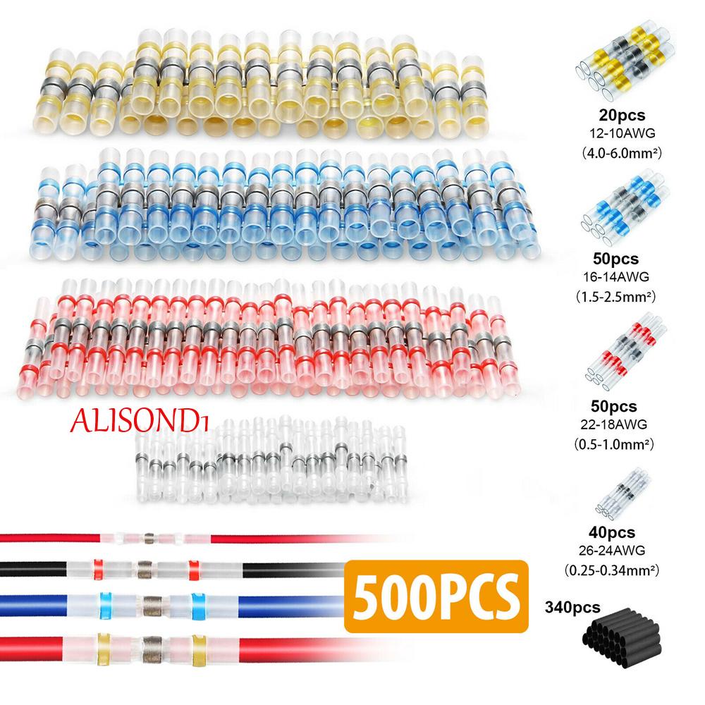 alisond1-ขั้วต่อสายไฟ-ท่อหดความร้อน-ขั้วต่อสายไฟ-ปลอกซีลขั้วต่อสายไฟ-ขั้วต่อก้นหดความร้อน