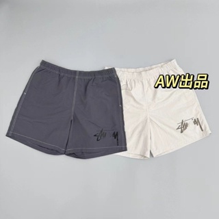 9AQ4 STUSSY correct 23SS WORKSHOP SHORTS STUSSY Tai Chi beach pants SHORTS for men and women