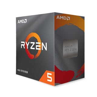 กล่องประมวลผลอินเตอร์เฟซ CPU 2023amd Sharp Dragon 5 4500 r57nm6 Core 12 สาย 3.6 GHz 65W AM4 M7TA