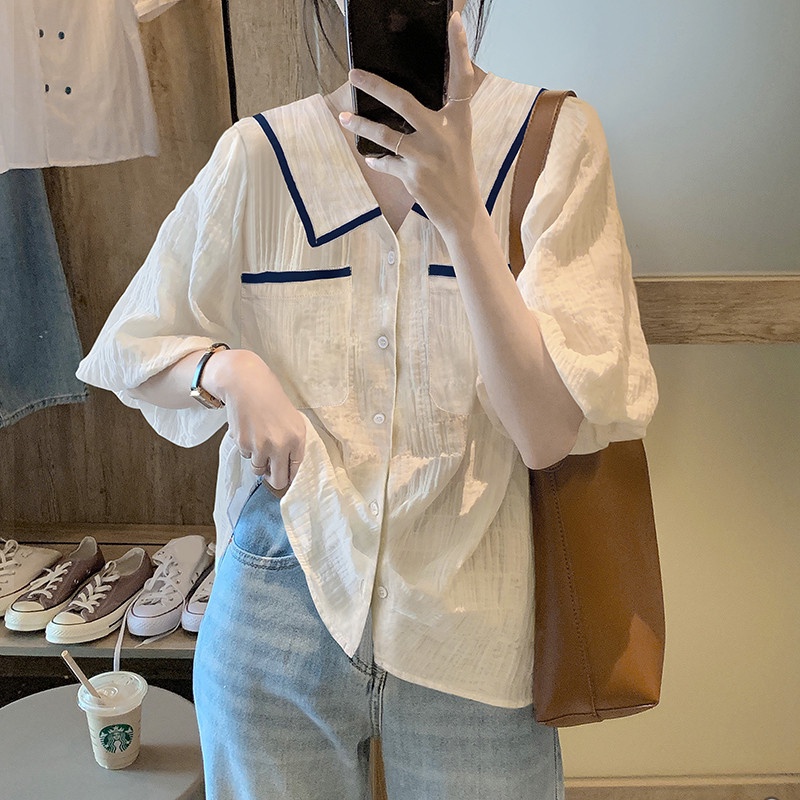 เสื้อเชิ้ต-คอวี-ผ้าชีฟอง-แบบผูกเชือก-พลัสไซซ์-สําหรับผู้หญิง