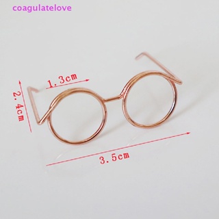 Coagulatelove โมเดลแว่นตาจิ๋ว 3.5 ซม. สําหรับตกแต่งบ้านตุ๊กตา [ขายดี]