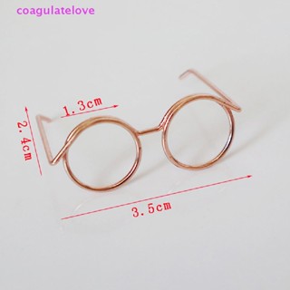 Coagulatelove โมเดลแว่นตาจิ๋ว 3.5 ซม. สําหรับตกแต่งบ้านตุ๊กตา [ขายดี]