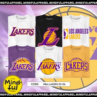 NBA - LOS ANGELES L/A/K/E/R/S GRAPHIC TEES | MINDFUL APPAREL T-SHIRT_01