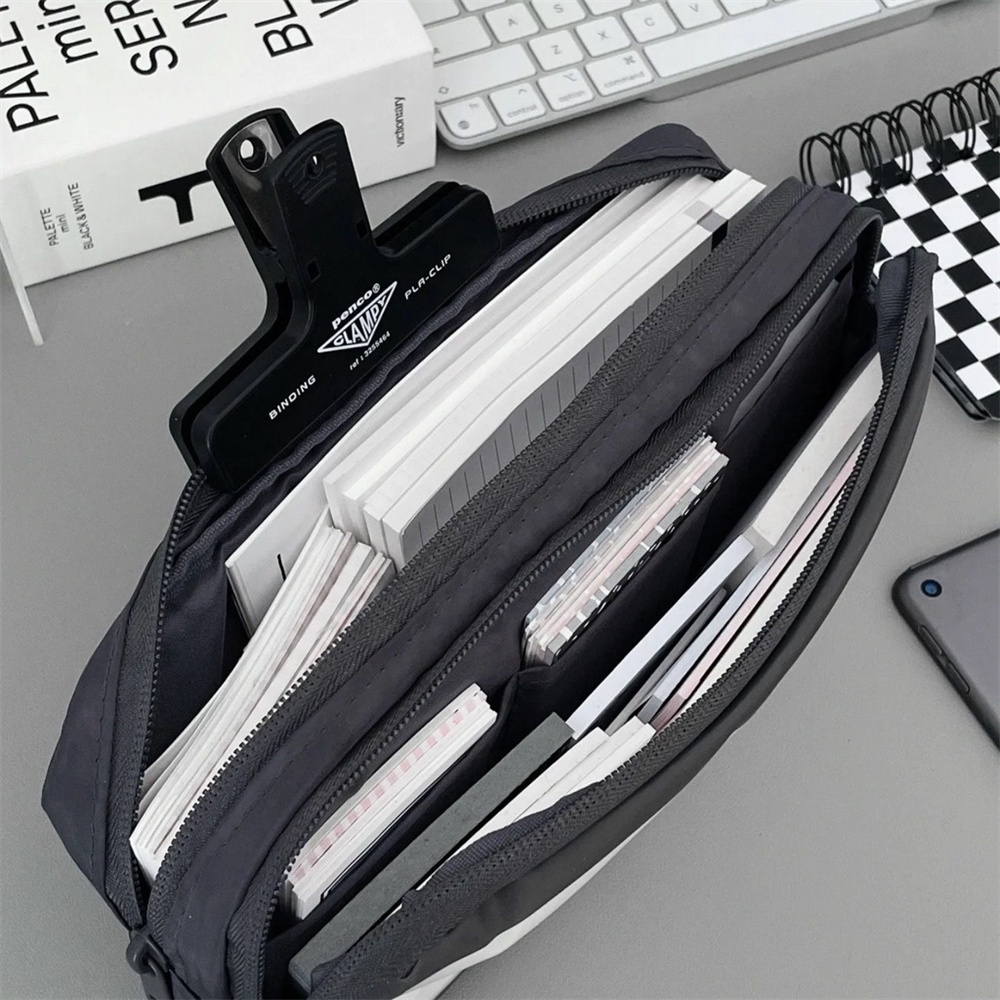black-frosted-ปากกากระเป๋าขนาดใหญ่ความจุ-multi-layer-simple-ins-ลมมัลติฟังก์ชั่เครื่องเขียนกระเป๋าเก็บกระเป๋า-bri