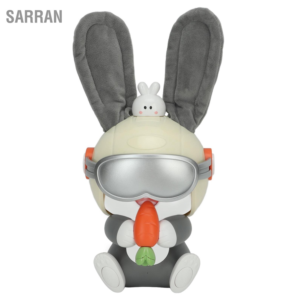 sarran-เพลงหุ่นยนต์กระต่ายของเล่นสำหรับเด็กการเหนี่ยวนำอัจฉริยะการควบคุมเสียงของเล่นกระต่ายแบบโต้ตอบ