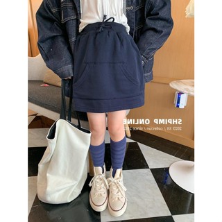 พร้อมส่ง ชุดเดรสกระโปรงสั้น มีกระเป๋า สไตล์เกาหลี ญี่ปุ่น แฟชั่นฤดูใบไม้ผลิ ฤดูร้อน สําหรับเด็กผู้หญิง