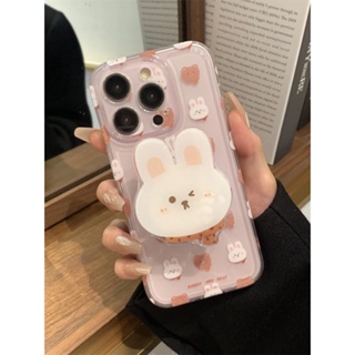 Transparent Pink Phone Case for iphone 14 Phone Case for iphone 13promax All-Inclusive 12/11 Cute Xsmax/Xr/Xs 8P