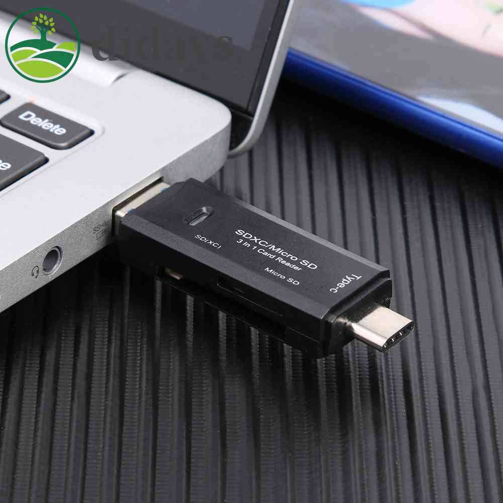 3-in-1-เครื่องอ่านการ์ดหน่วยความจํา-otg-usb-type-c-ความเร็วสูง-usb-3-0-สําหรับ-tf-mirco-sd