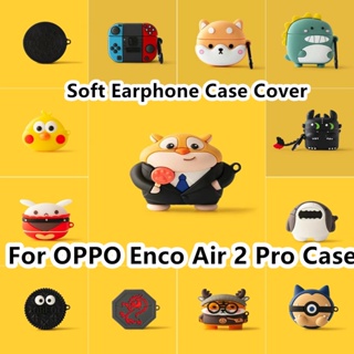 【ส่วนลด】เคสหูฟัง แบบนิ่ม ลายการ์ตูนเสือ และชิบะ สําหรับ OPPO Enco Air 2 Pro OPPO Enco Air 2 Pro