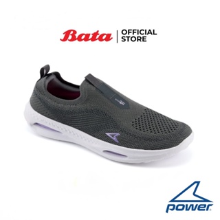 ฺBata บาจา POWER รองเท้ากีฬาวิ่ง แบบสวม สำหรับผู้หญิง รุ่น PRIME WALK 300 SLIP-ON V3 สีกรมท่า รหัส 5189959 สีเทา รหัส 5182959