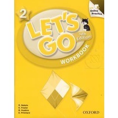 Bundanjai (หนังสือเรียนภาษาอังกฤษ Oxford) Lets Go 4th ED 2 : Workbook +Online Practice (P)