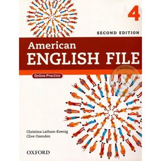 Bundanjai (หนังสือ) American English File 2nd ED 4 : Students Book +Online Practice (P)