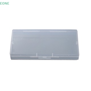 Eone กล่องพลาสติกใส ทรงสี่เหลี่ยมผืนผ้า สําหรับเก็บเครื่องประดับ ต่างหู ลูกปัด