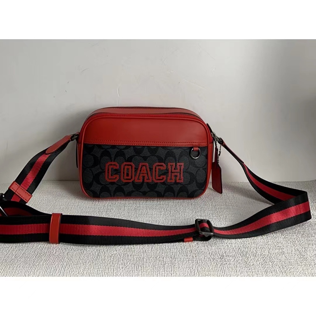 coach-ce638-graham-men-crossbody-bag-กระเป๋าสะพายไหล่ผู้ชาย-กระเป๋ากล้อง-พิมพ์ลายคลาสสิก