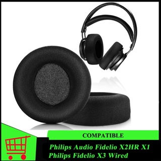แผ่นครอบหูฟังแบบมีสาย แบบเปลี่ยน สําหรับ Philips Audio Fidelio X2HR X1 Philips Fidelio X3 Philips Fidelio X3