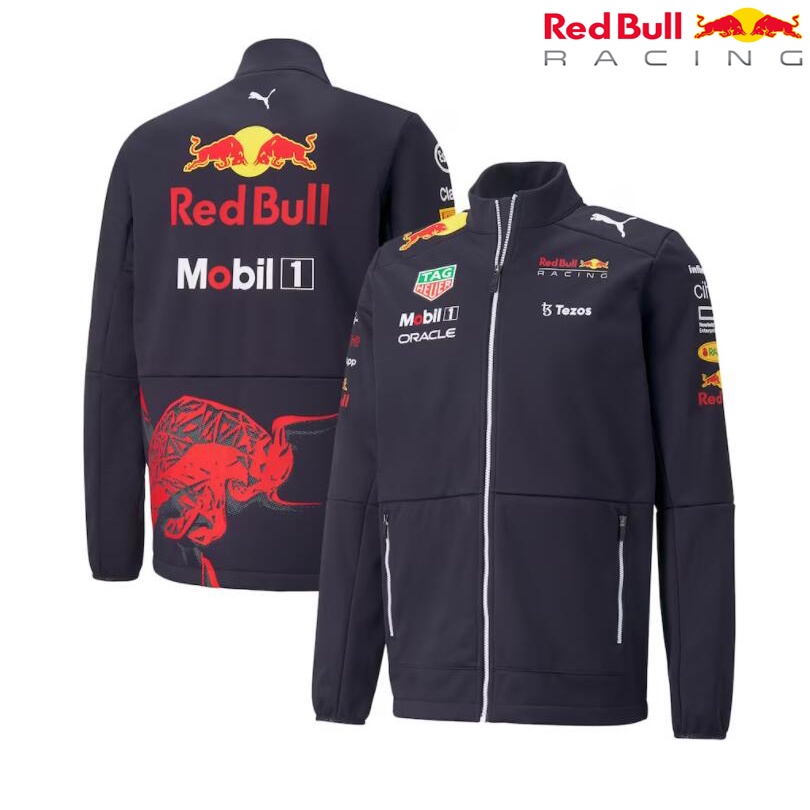 ใหม่ล่าสุด-f1-ชุดแข่งรถ-เสื้อแจ็กเก็ตแขนยาว-แบบนิ่ม-ลาย-red-bull-team-f1-2022-สําหรับทุกเพศ