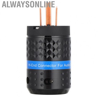 Alwaysonline Monosaudio M102 Power Plug Pure Copper AC Power Connector US Pl New ZIN