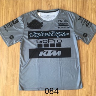 Moto GP KTM เสื้อยืดแขนสั้น แบบแห้งเร็ว สําหรับผู้ชาย เหมาะกับการแข่งรถจักรยานยนต์