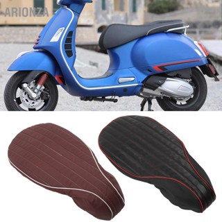 ARIONZA ฝาครอบที่นั่งรถจักรยานยนต์หนังสบายสำหรับ Vespa 125 150 Sprint Fast Ts Super Vbb Vba Vnb GTR Gl Gt