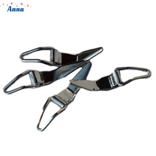 【Anna】Hook Keeper Collapsible For Luer &amp; Fly Fishing Rods Stainless Steel 2cm 6pcs
