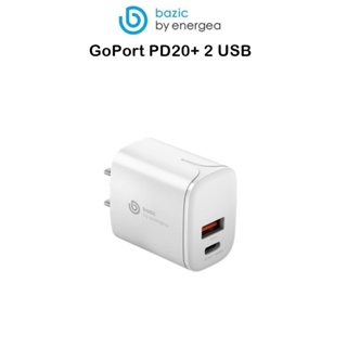 Bazic GoPort PD20+ US Chargers หัวชาร์จAdapterWall Charger (US) สำหรับ อุปกรณ์ที่รอง Type-C/ Type-A