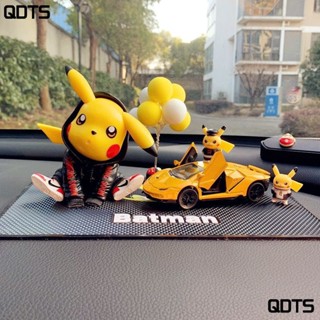 ตุ๊กตาการ์ตูนปิกาจูน่ารัก 3GIU อุปกรณ์เสริม สําหรับตกแต่งภายในรถยนต์ ขายส่ง