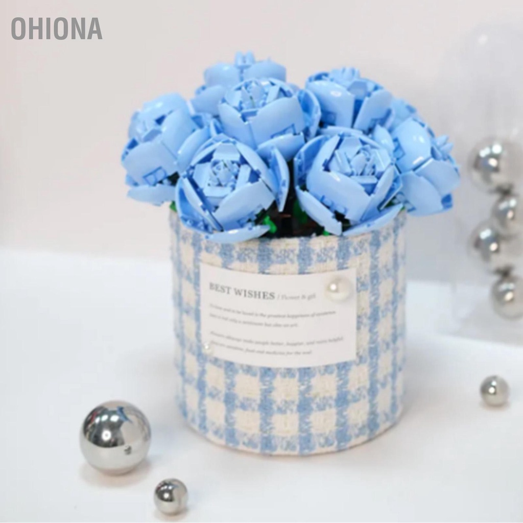 ohiona-building-block-rose-การศึกษาเหมือนจริงของเล่นดอกไม้ที่สวยงามเหมือนจริงสำหรับของขวัญวันเกิดของเด็กผู้หญิง