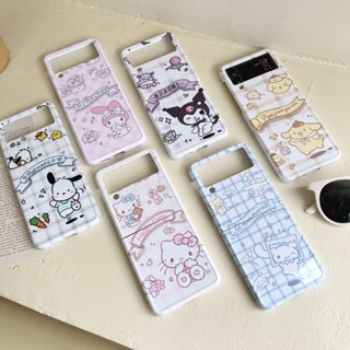 เคสป้องกันโทรศัพท์มือถือ ลายการ์ตูนน่ารัก สีสันสดใส สําหรับ Samsung Z Flip4 Z Flip3 Z Flip 4 Z Flip 3