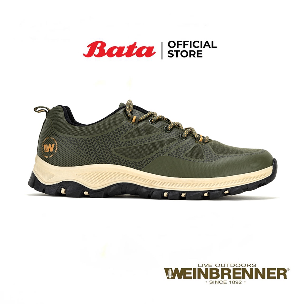 bata-บาจา-weinbrenner-รองเท้าผ้าใบ-รองเท้าลำลองแบบผูกเชือก-สำหรับผู้ชาย-รุ่น-ridgeview-สีดำ-รหัส-8406005